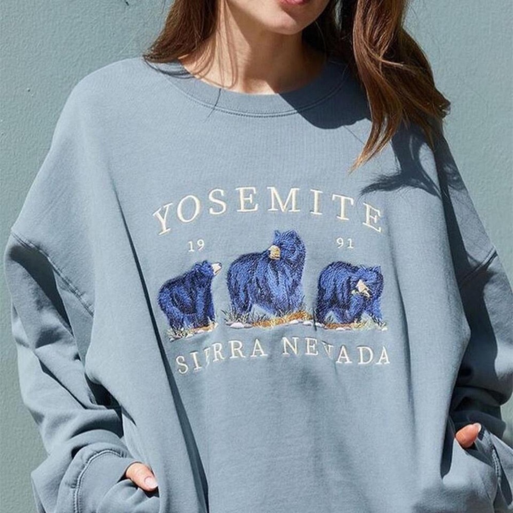 Brandy Melville Yosemite Sierra Nevada Sweatshirt - Picture 6 of 6
